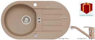 Alveus SET dřez Niagara 40 + baterie Nina - 55 beige