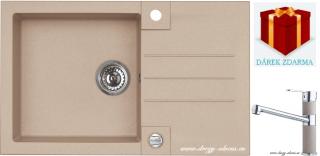 Alveus SET dřez Rock 130 + baterie AM 130 - 55 beige