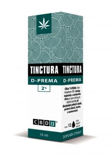 Cannabis Pharma Tinctura D-PREMA 2% 10 ml