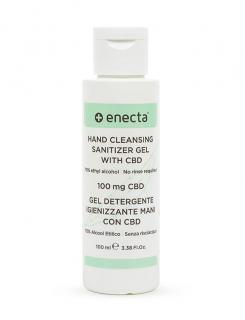 CBD čisticí gel bez oplachování se 70% alkoholu a dezinfekčním účinkem  ENECTA