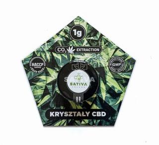 CBD krystaly 1g SATIVA POLAND