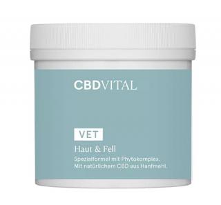 CBD VITAL Haut &amp; Fellpflege péče o kůži a srst domácích mazlíčků s CBD 100g