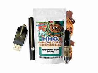 Czech CBD HHC set baterie + cartridge Girl Scout Cookies 94 %, 0,5 ml