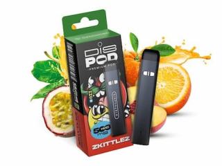 Czech CBD HHC Vape Pen disPOD Zkittlez 500 mg 0,5 ml