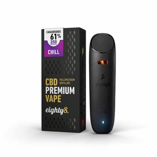 Eighty8 Vaporizační pero CHILL CBD 61%