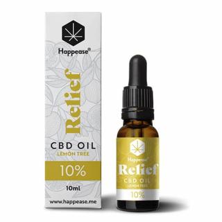 Happease Relief CBD Olej Lemon Tree 10 % 1000 mg 10 ml