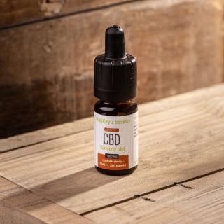 Mastičky z travičky Konopný olej 15% CBD