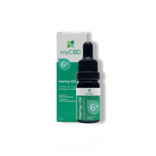 myCBD 6% CBD olej full spectrum 10ml