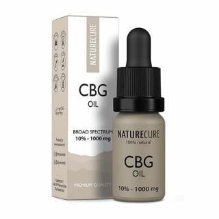 Nature Cure CBG Raw olej - 10 % CBG, 10 ml