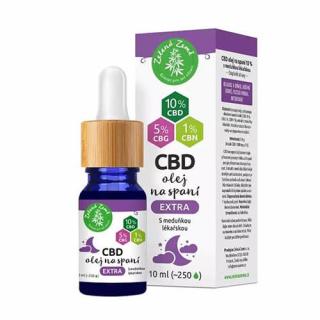 Zelená Země CBD kapky na spaní 10 ml