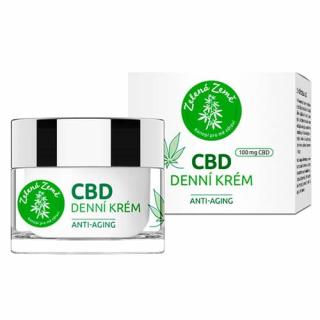 Zelená Země CBD noční krém 50 ml