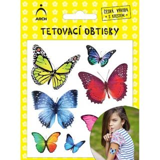ARCH Dětské tetovací obtisky motýlci 01