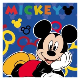 FARO Magický ručník Mickey Mouse modrý 30x30