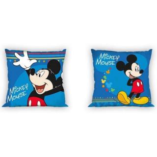 Faro Povlak na polštářek Mickey modrý 40 x 40 cm