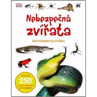 JM Nebezpečná zvířata - Naučná samolepková knížka