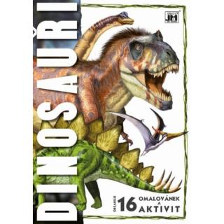 JM Omalovánky A4 Dinosauři