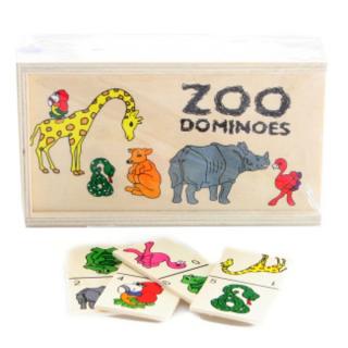 Lamps Dřevěné domino zoo