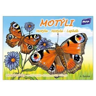 MFP Omalovánky Motýli