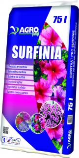 AGRO Pěstební  substrát pro surfinie s chelátem Fe 75 l