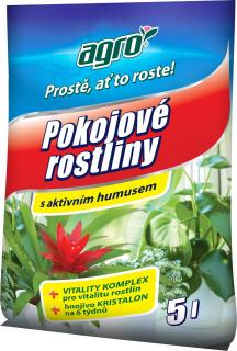 AGRO substrát pro pokojové rostliny 5 l