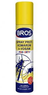 Bros sprej proti komárům a vosám pro děti 90 ml