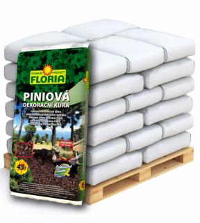FLORIA Piniová dekorační kůra Paleta 39x45 l  (Cena za 1ks je 307,43Kč)