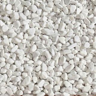 Okrasné valounky Bianco Carrara 7 - 15 mm 25kg
