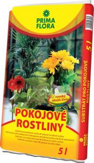 PRIMAFLORA substrát pro pokojové rostliny 5 l