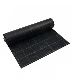 Tkaná školkařská textilie 100g 80cm x 100m černá R