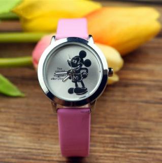 Dámské hodinky Mickey Mouse - růžové (Hodinky Mickey Mouse růžové )