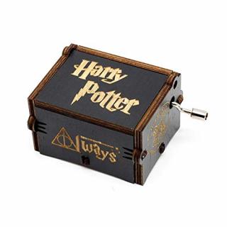 Hrací skříňka Harry Potter černá (Melodie z filmu Harry Potter)