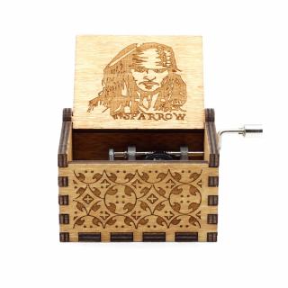 Hrací skříňka Piráti z karibiku (Melodie z filmu Piráti z karibiku)