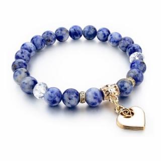 Luxusní náramek z přírodních kamenů BLUE