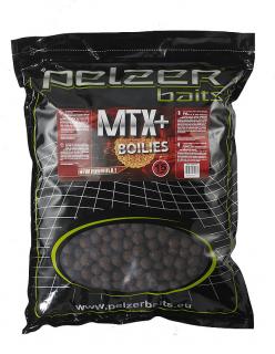 Pelzer MTX+ boilies 5kg 15mm (Boilies MTX+ Salmon,Squid,Garlic and Black Pepper Oil)