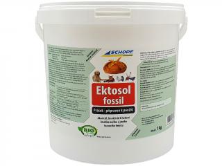 SCHOPF EKTOSOL FOSSIL PUDER KONZENTRAT 1kg - BIO křemenitý práškový koncentrát k hubení čmelíků