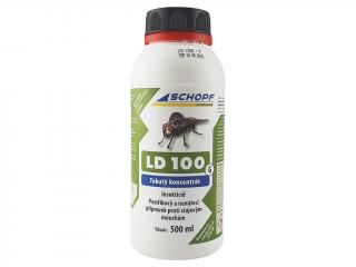 SCHOPF LD 100 G 500ml - Tekutý koncentrát k hubení much