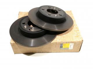 Renault sada 2 ks zadních brzdových kotoučů original 7701205845