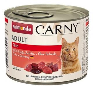 ANIMONDA Carny Adult konzerva pro kočky hovězí 200g