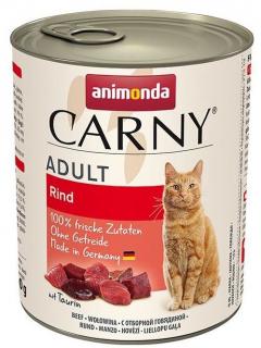 ANIMONDA Carny Adult konzerva pro kočky hovězí 800g