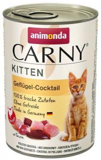 ANIMONDA Carny Kitten konzerva pro kočky drůbeží koktejl 400g