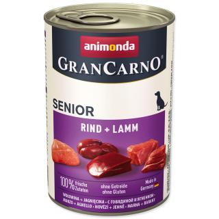 Animonda Gran Carno Senior hovězí & jehně 400