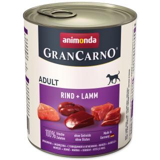 ANIMONDA GranCarno Adult hovězí a jehněčí 800g