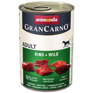 ANIMONDA GranCarno Adult hovězí a zvěřina 400g