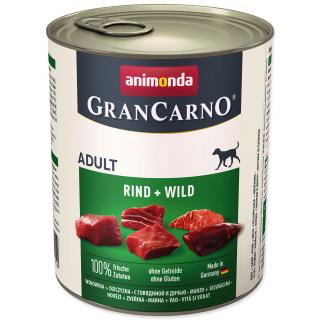 ANIMONDA GranCarno Adult hovězí a zvěřina 800g