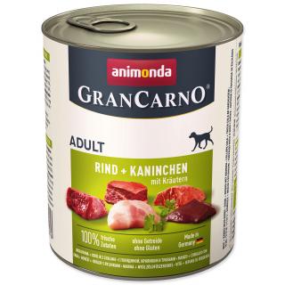 ANIMONDA GranCarno Adult králík+bylinky 800g