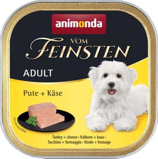 ANIMONDA Vom Feinsten Adult paštika pro psy s krůtou a sýrem 150g