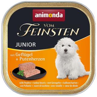Animonda Vom Feinsten Junior drůbeží & srdíčka 150 g