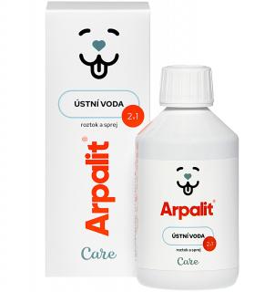 Arpalit Care Ústní voda 2v1, roztok a sprej 250 ml