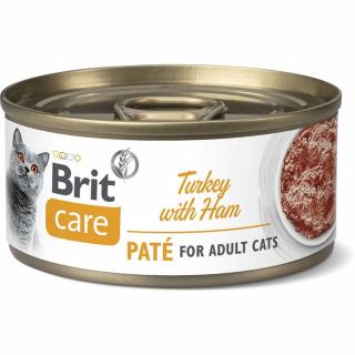 Brit Care Cat Turkey Paté with Ham 70 g
