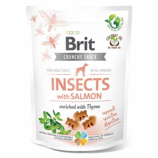 Brit Care Dog Crunchy Cracker Insects with Salmon enriched with Thyme 200 g